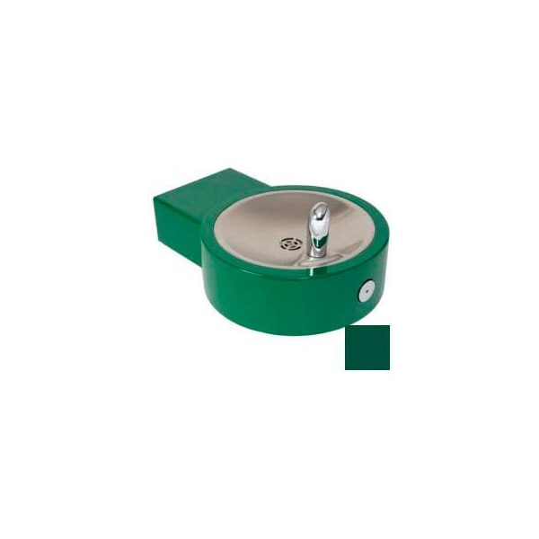 Acorn Controls Murdock Barrier Free, Round Steel Fountain, Lead Free Stainless Steel Bubbler, Green GRC75 - main